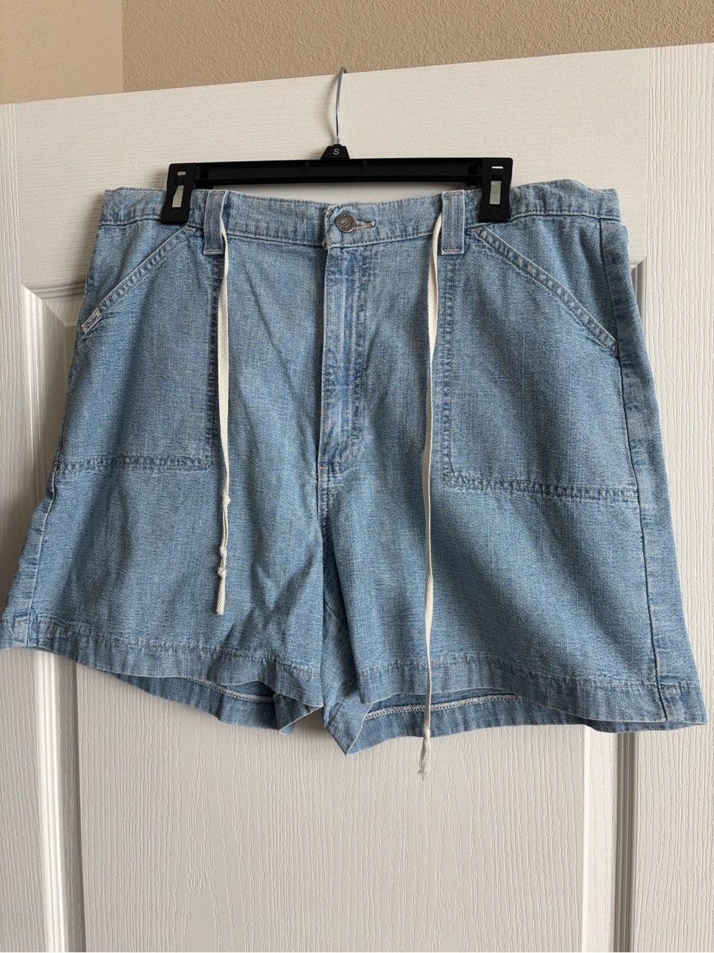 Light Blue Denim Women's Shorts